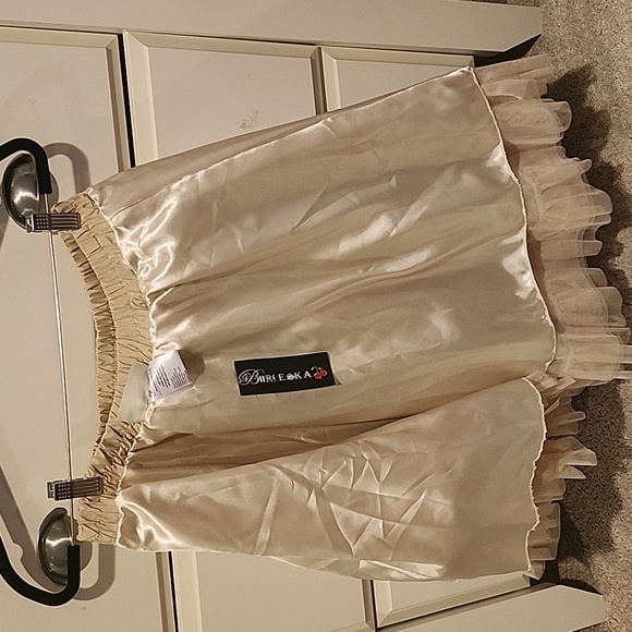 Burleska victorian Lolita knee length burlesque lace skirt - Picture 12 of 12